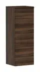 Hansgrohe-HG-Xelu-Q-Halbhochschrank-Nussbaum-Dunkel-400-350-Tueranschlag-links-Mattschwarz-54130670 gallery number 1